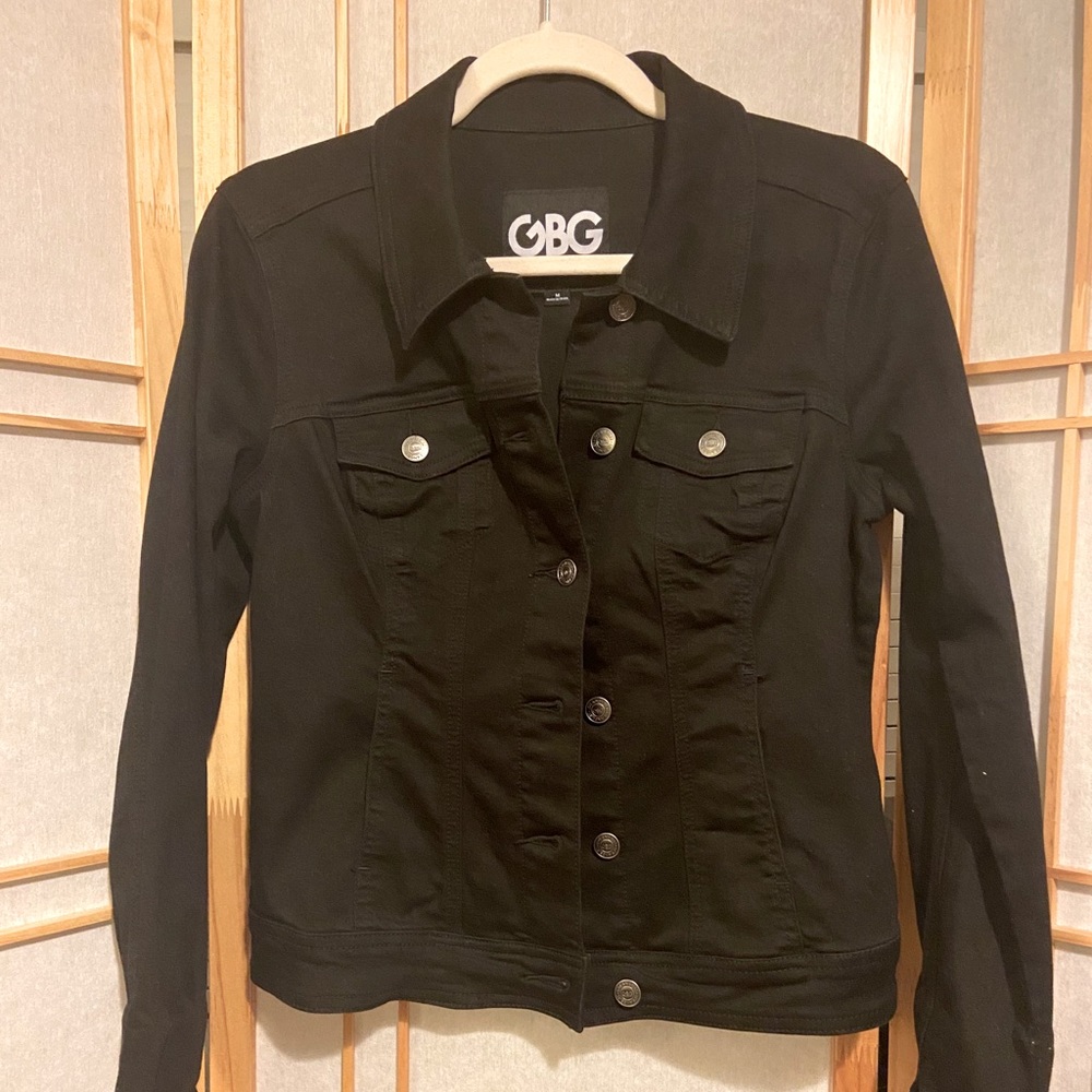 GBG Denim Black Jacket